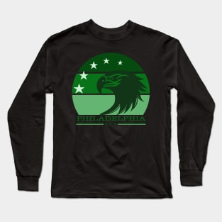 Philadelphia Eagle Vintage Long Sleeve T-Shirt